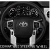 Toyota Tundra, Tacoma, 4Runner Steering Wheel Emblem Overlay - AJT Design