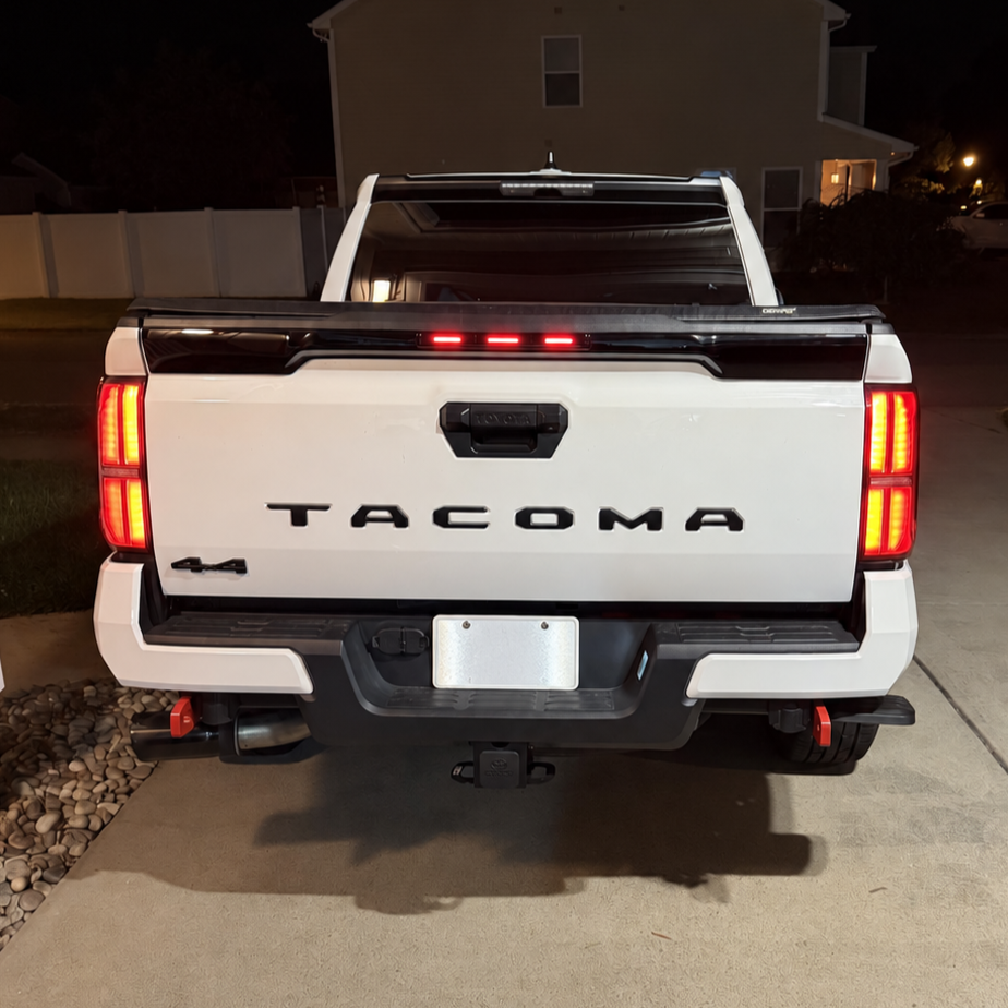 2024-2026 Toyota Tacoma Lighted Tailgate Spoiler Appliqué - PRO