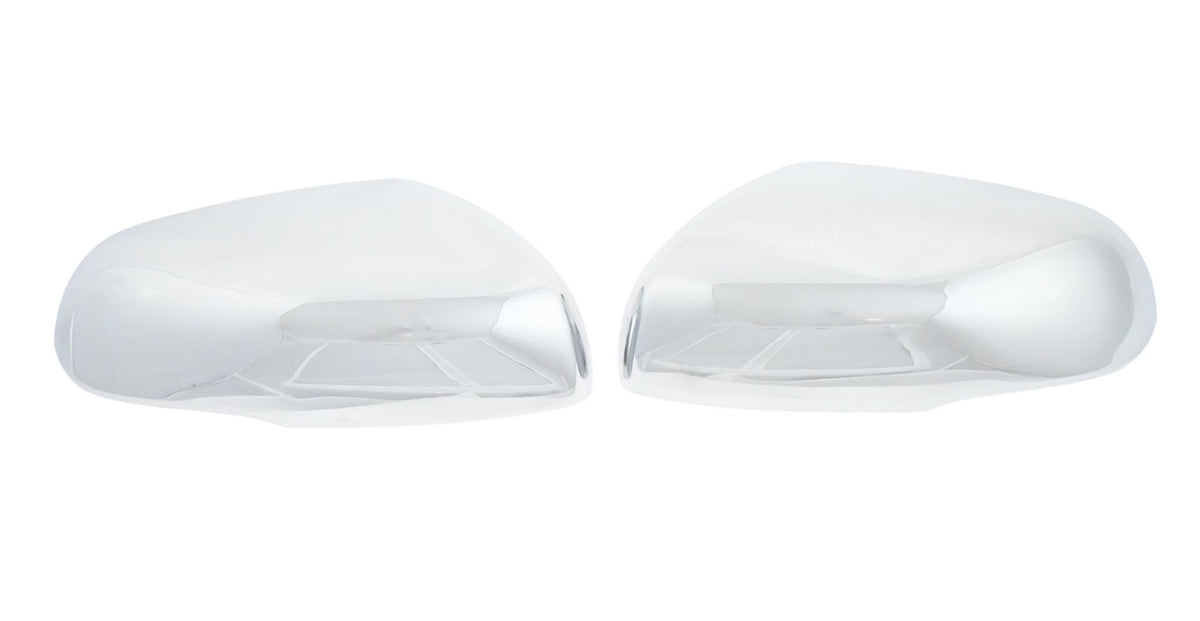 Chrome Mirror Cover w/Turn Signal Set - 2016-2022 Honda Pilot, 2017-2025 Honda Ridgeline, and 2019-2025 Honda Passport