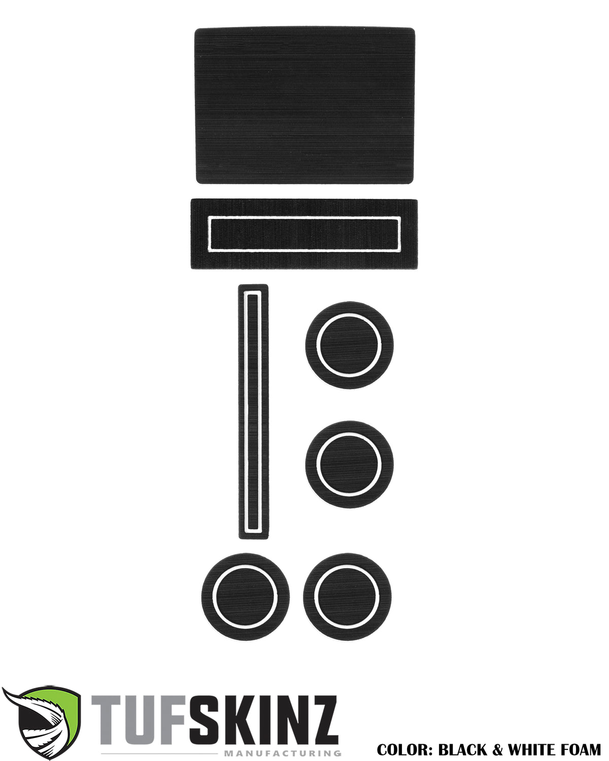 40/Console/40 Seats Console Shifter w/Center dash speaker Inserts Fits 2015-2016 Ford F-150 Console Shifter Yes Black/White