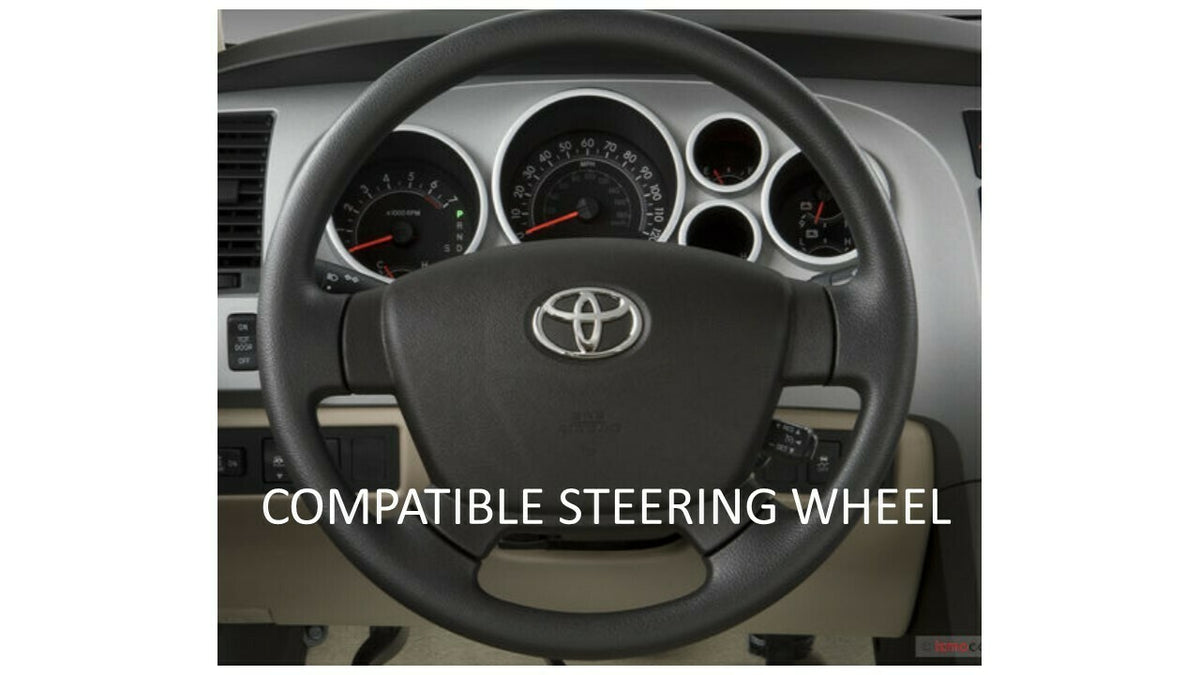 Toyota Tundra, Tacoma, 4Runner Steering Wheel Emblem Overlay - AJT Design