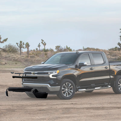 Super imposed bumper and girlle covers over a Chevy Silverado 1500 2022-2024 used as an example