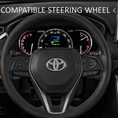 Toyota Tundra, Tacoma, 4Runner Steering Wheel Emblem Overlay - AJT Design