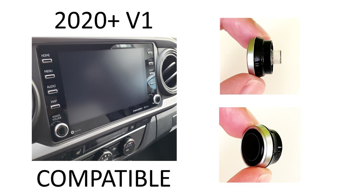 2020-2023 Toyota Tacoma Radio Knobs (V1) - AJT Design