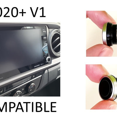 2020-2023 Toyota Tacoma Radio Knobs (V1) - AJT Design