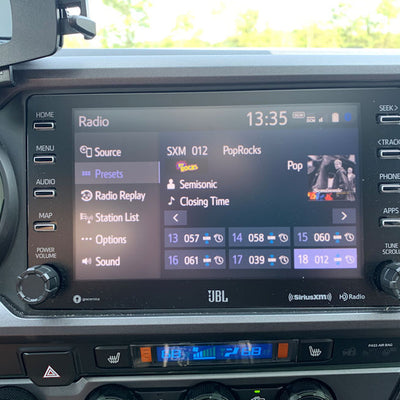 2020-2023 Toyota Tacoma Radio Knobs (V1) - AJT Design