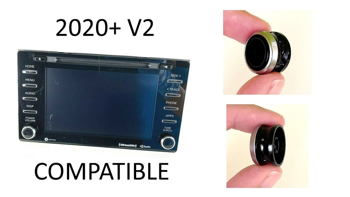 2020-2023 Toyota Tacoma Radio Knobs (V2) - AJT Design