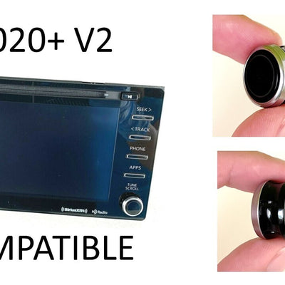 2020-2023 Toyota Tacoma Radio Knobs (V2) - AJT Design