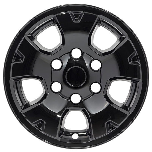 2005-2017 Toyota Tacoma 16" Wheel Skins - Gloss Black