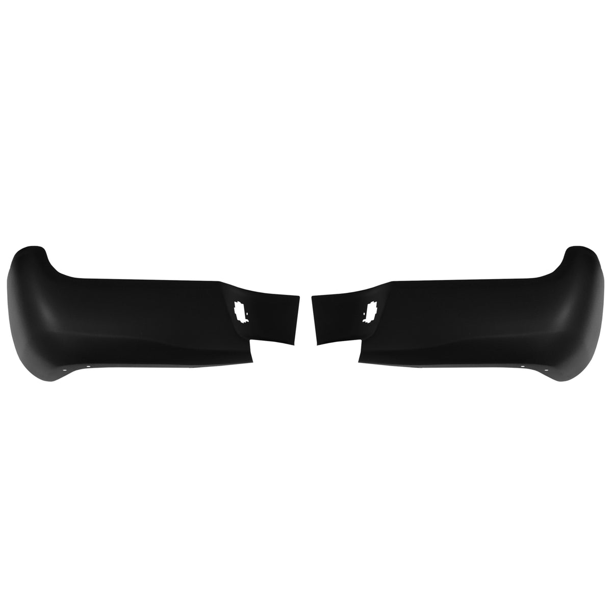 2005-2015 Toyota Tacoma Rear Bumper Covers - Chrome Delete Kit