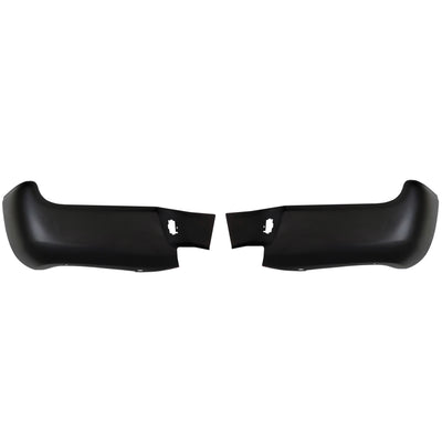 2005-2015 Toyota Tacoma Rear Bumper Covers - Chrome Delete Kit