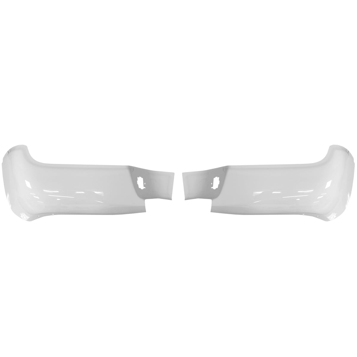 2005-2015 Toyota Tacoma Rear Bumper Covers - Chrome Delete Kit