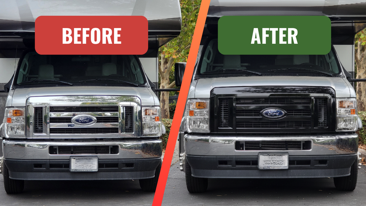 2008-2025 Ford E-250, E-350 & E-450 Grille Overlay