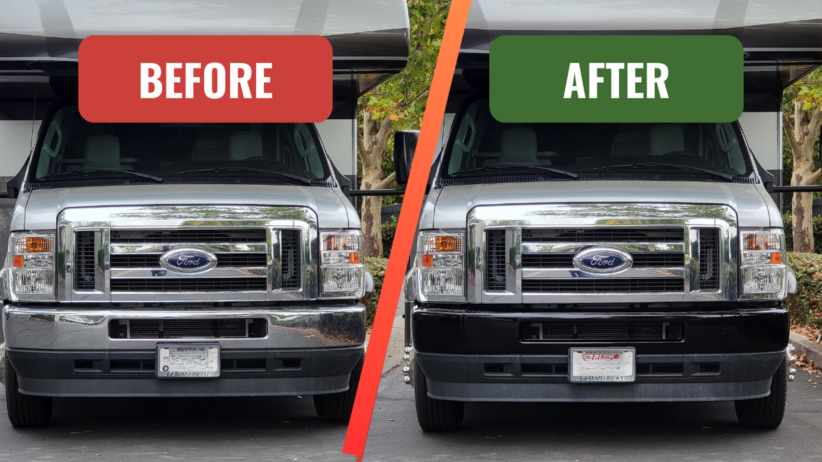 2008-2025 Ford E-250, E-350, E-450 Front BumperShellz