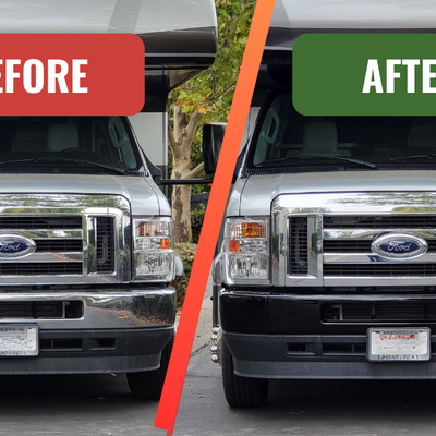 2008-2025 Ford E-250, E-350, E-450 Front BumperShellz