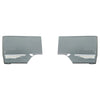 2022+ Toyota Tundra Rear Bumper Covers - Chrome Delete Overlays Lunar Rock (6X3) (Painted-to-Code)*