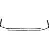 All six pieces of the Toyota Tundra window trim chrome delete kit on a white background