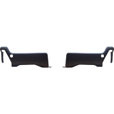 Superduty rear bumper covers with parking sensor holes in Matte Black for Ford f250 or f350