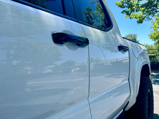 4th Gen Toyota Tacoma/3rd Gen Tundra Door Handle Overlays (Limited, Platinum)