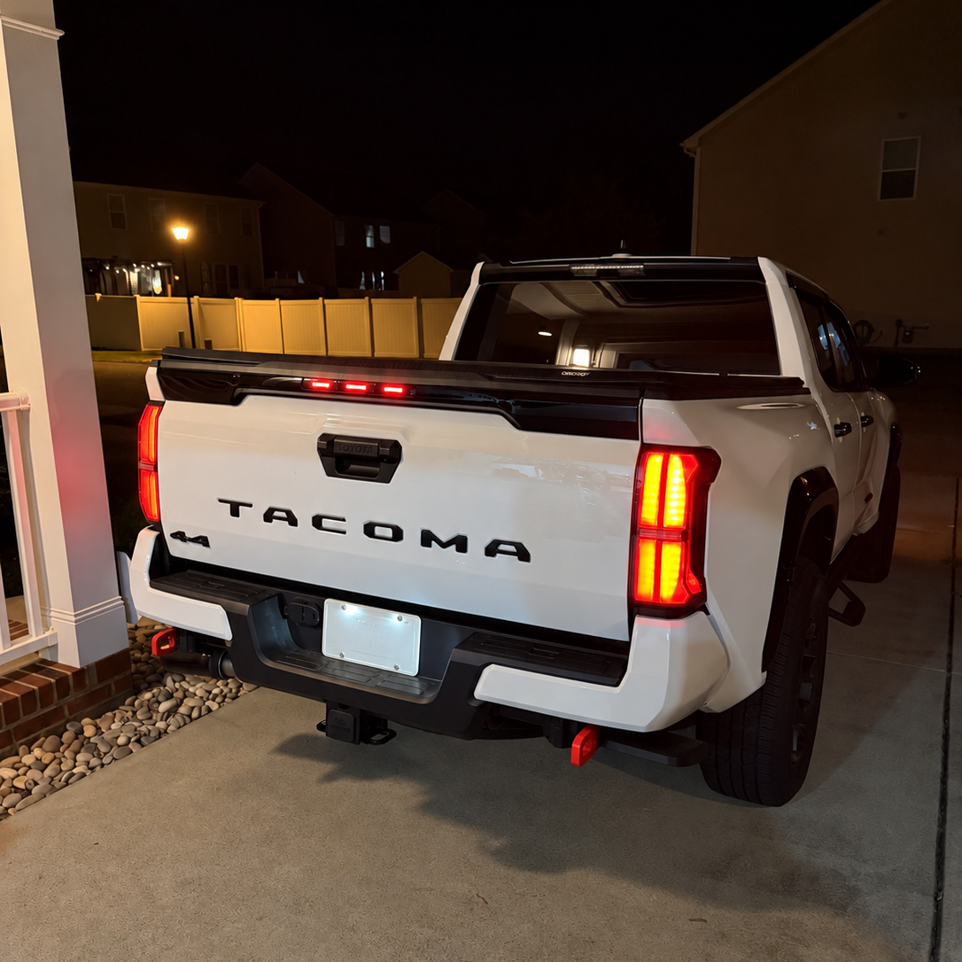 2024-2026 Toyota Tacoma Lighted Tailgate Spoiler Appliqué - PRO