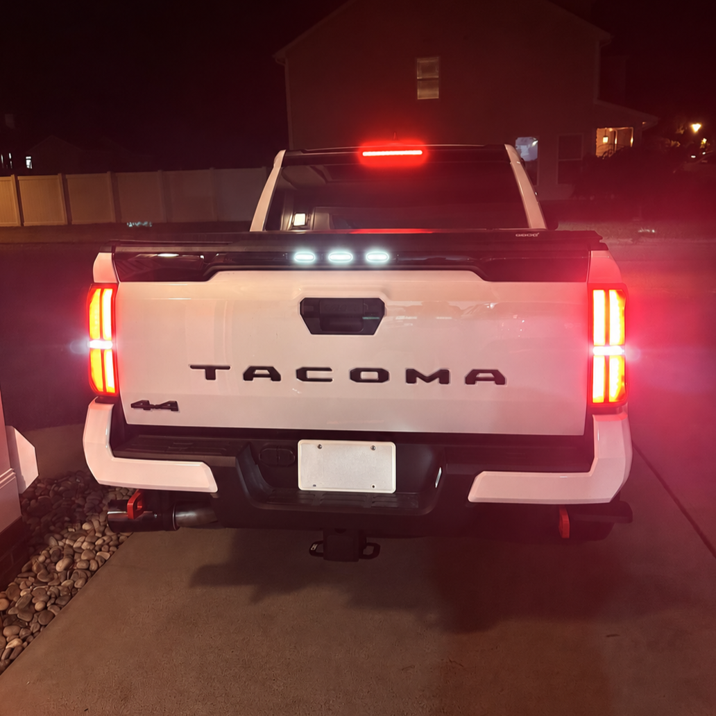 2024-2026 Toyota Tacoma Lighted Tailgate Spoiler Appliqué - PRO