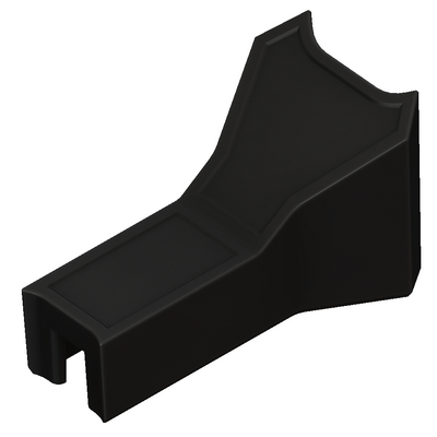 2022-2024 Toyota Tundra Cup Holder Insert - Black - AJT Design