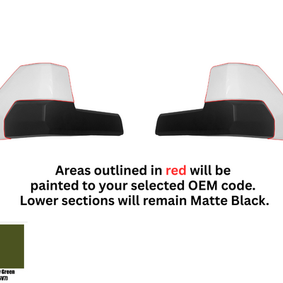 2024-2026 Toyota Tacoma Rear BumperShellz Overlays