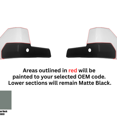 2024-2026 Toyota Tacoma Rear BumperShellz Overlays