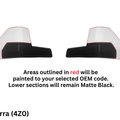 2024-2026 Toyota Tacoma Rear BumperShellz Overlays