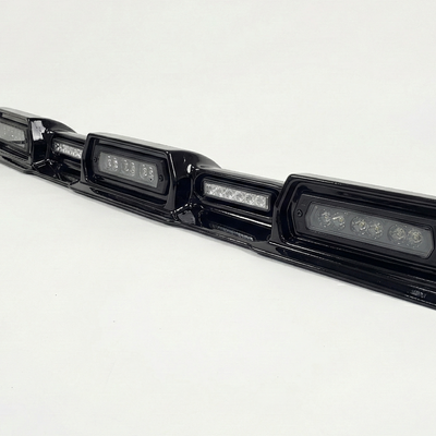 2024-2026 Toyota Tacoma PRO Integrated Roof Visor & Light System – Aero Housing with High-Output LED Light Bars & Dual-Color Markers