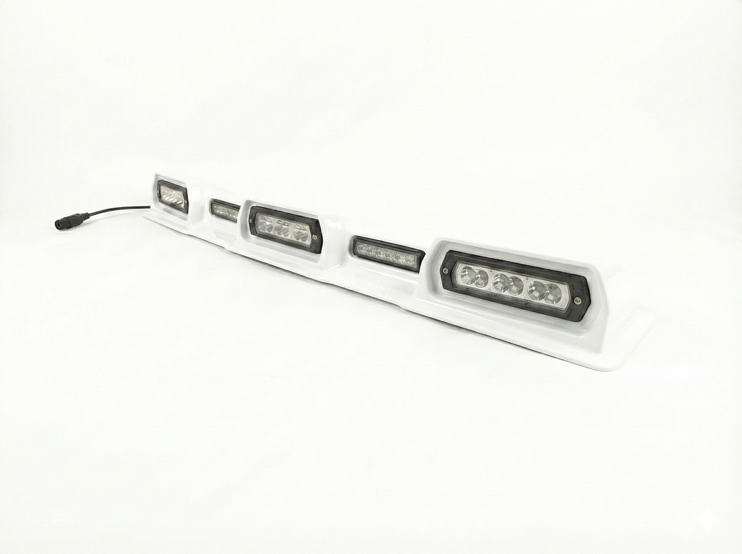 2024-2026 Toyota Tacoma PRO Integrated Roof Visor & Light System – Aero Housing with High-Output LED Light Bars & Dual-Color Markers
