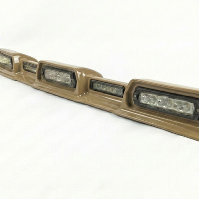 2024-2026 Toyota Tacoma PRO Integrated Roof Visor & Light System – Aero Housing with High-Output LED Light Bars & Dual-Color Markers