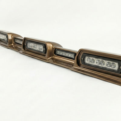 2024-2026 Toyota Tacoma PRO Integrated Roof Visor & Light System – Aero Housing with High-Output LED Light Bars & Dual-Color Markers
