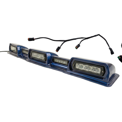 2024-2026 Toyota Tacoma PRO Integrated Roof Visor & Light System – Aero Housing with High-Output LED Light Bars & Dual-Color Markers