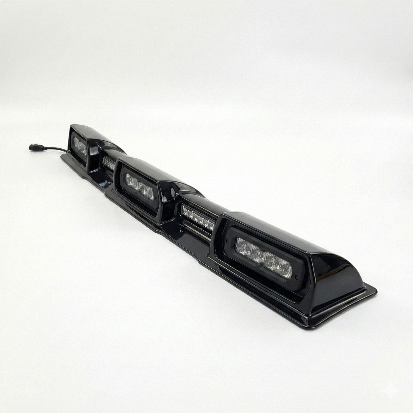 2024-2026 Toyota Tacoma PRO Integrated Roof Visor & Light System – Aero Housing with High-Output LED Light Bars & Dual-Color Markers