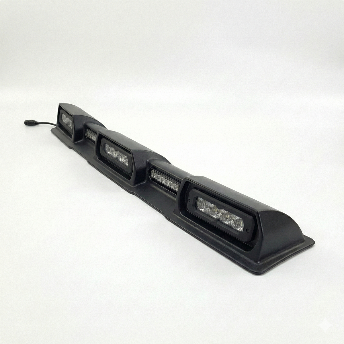 2024-2026 Toyota Tacoma PRO Integrated Roof Visor & Light System – Aero Housing with High-Output LED Light Bars & Dual-Color Markers