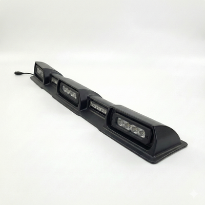 2024-2026 Toyota Tacoma PRO Integrated Roof Visor & Light System – Aero Housing with High-Output LED Light Bars & Dual-Color Markers