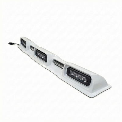 2024-2026 Toyota Tacoma PRO Integrated Roof Visor & Light System – Aero Housing with High-Output LED Light Bars & Dual-Color Markers