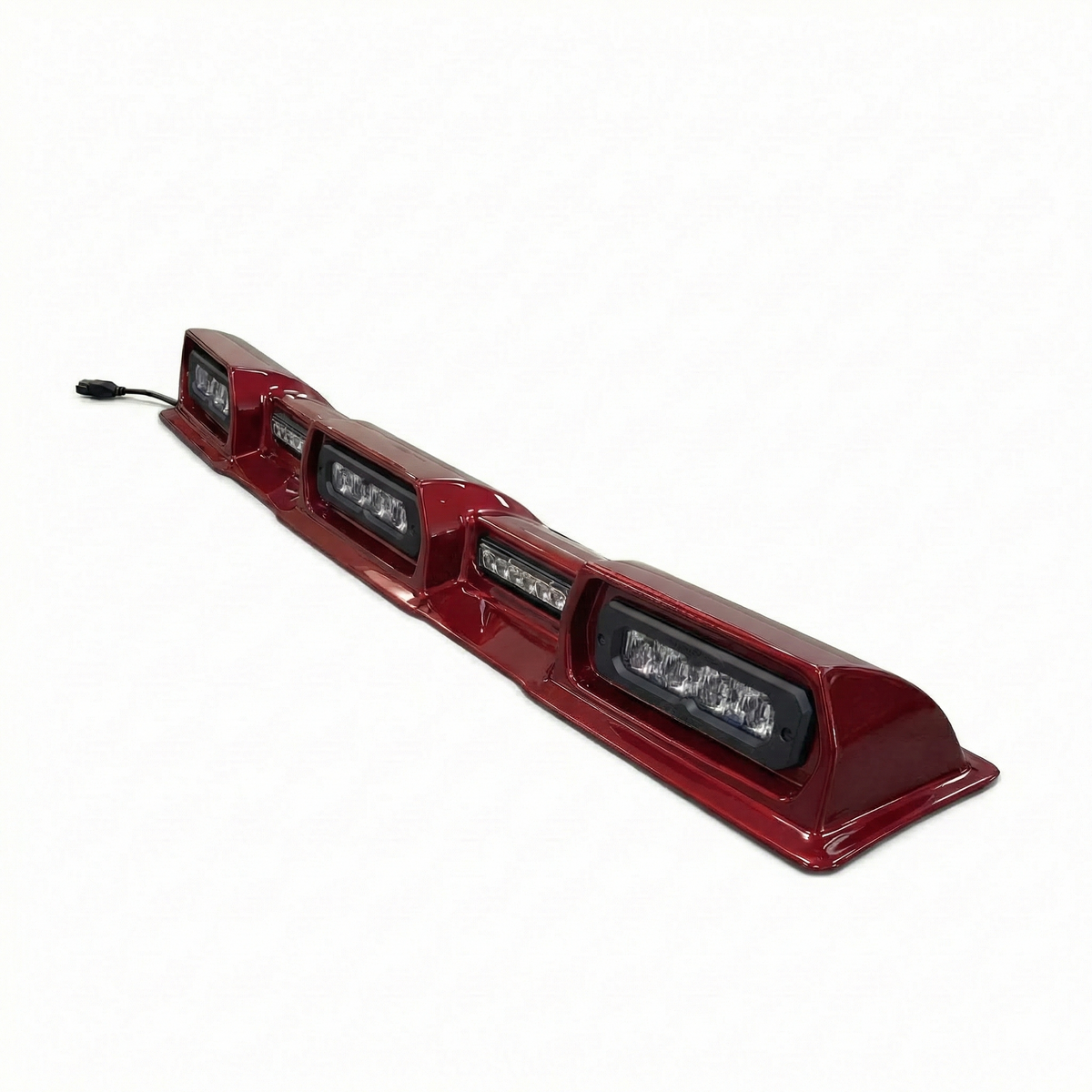 2024-2026 Toyota Tacoma PRO Integrated Roof Visor & Light System – Aero Housing with High-Output LED Light Bars & Dual-Color Markers