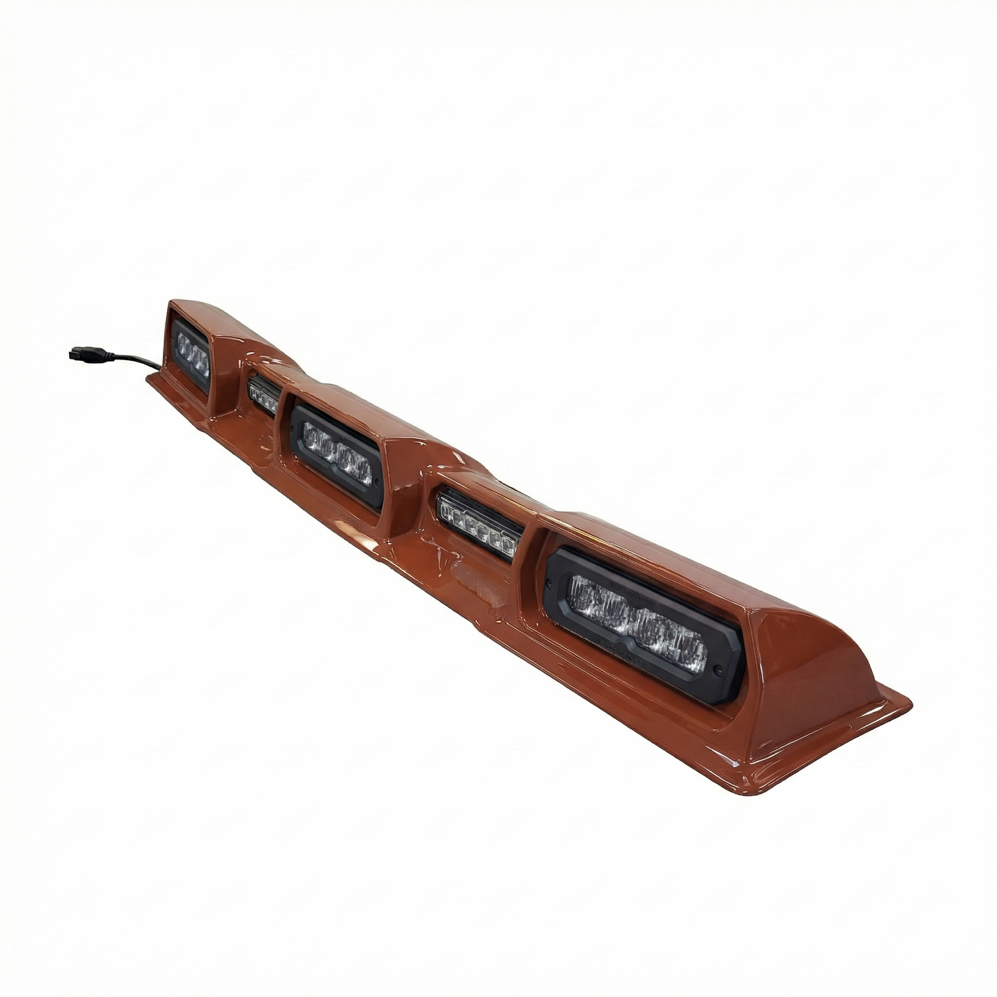 2024-2026 Toyota Tacoma PRO Integrated Roof Visor & Light System – Aero Housing with High-Output LED Light Bars & Dual-Color Markers