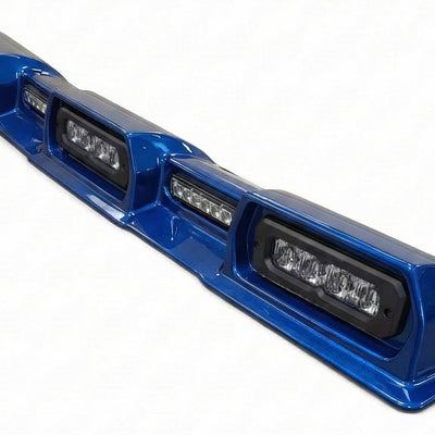 2024-2026 Toyota Tacoma PRO Integrated Roof Visor & Light System – Aero Housing with High-Output LED Light Bars & Dual-Color Markers