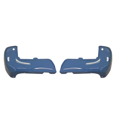 Cavalry Blue rear bumper cover for 2016-2023 Toyota Tacoma, with parking sensor holes