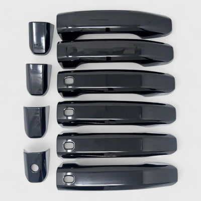 Chrome Delete Gloss Black Door Handle Covers - DH6310BLK