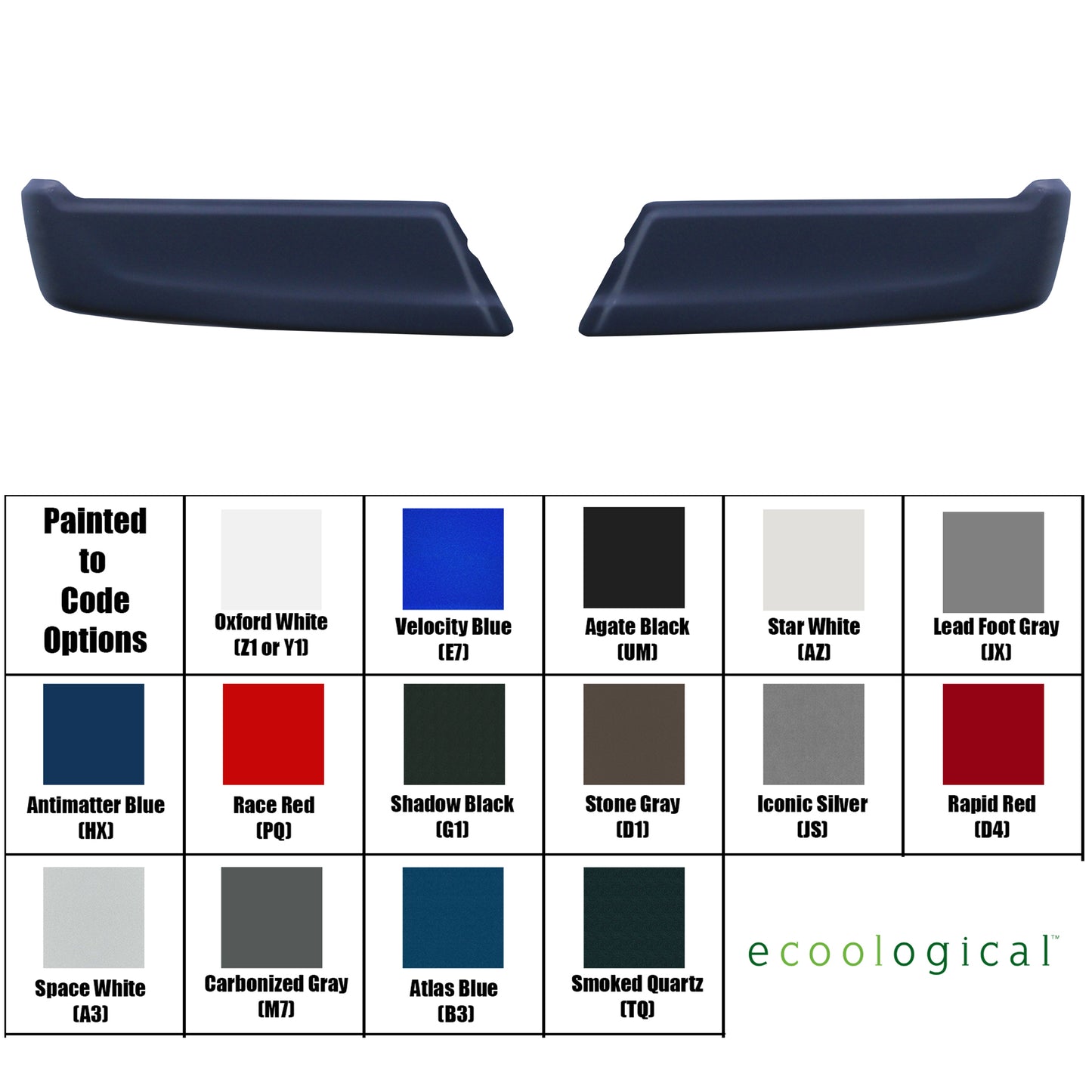2021-2023 F150 Rear Bumper Covers