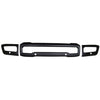 Matte Black 2023 Ford F250 F350 Front Bumper Covers with parking sensor holes, Shellz Chrome Delete Kit