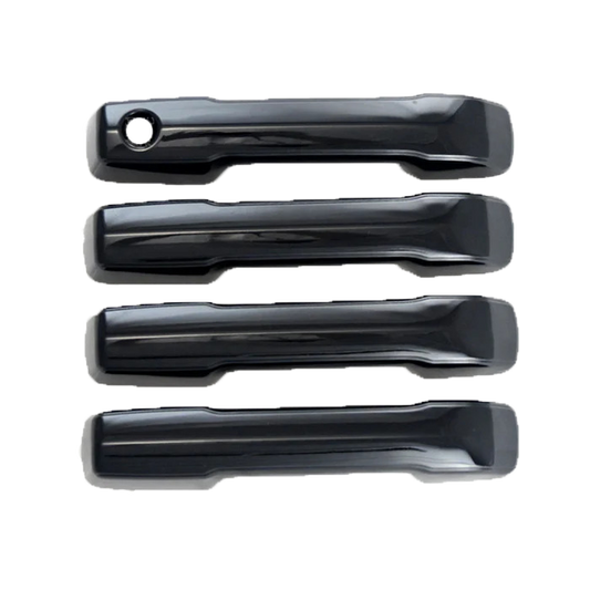 Gloss Black Door Handle Covers for the 2022-2024 Toyota Tundra