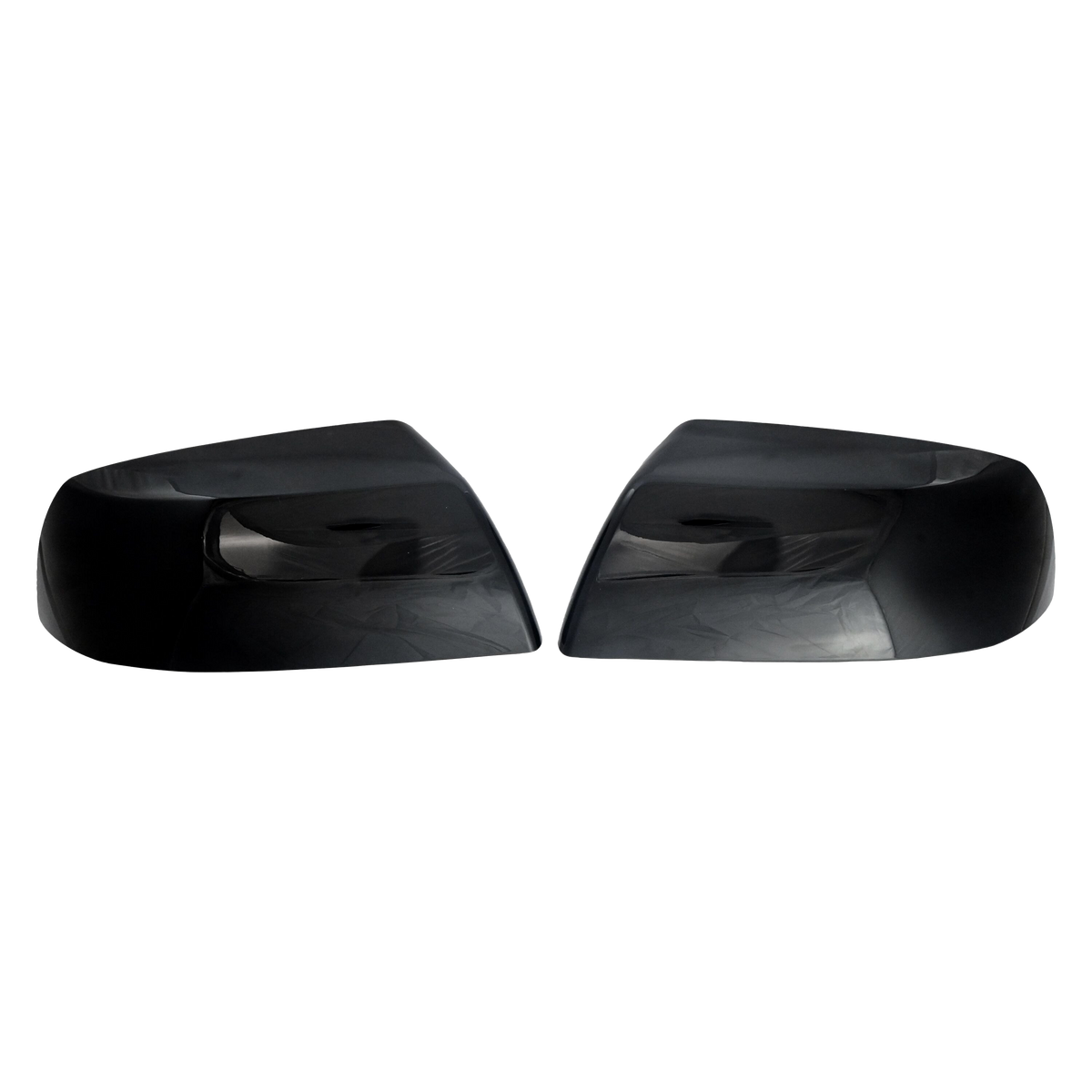 Gloss Black Mirror Covers for the 2014-2021 Toyota Tundra made by trim illusion
