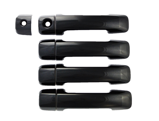 Gloos Black door handle covers for the 2014-2021 Toyota Tundra made by trim illusion