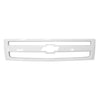 Gloss White Grille Overlay for the 2007-2013 Chevy Silverado 1500, for chrome delete