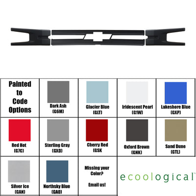 Grille kit for 2019-2020 Chevy Silverado LT/LTZ, available in 12 custom colors, including Northsky Blue and Cherry Red.